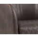 Dax Havana Dark Brown Swivel Lounge Chair, Swivel